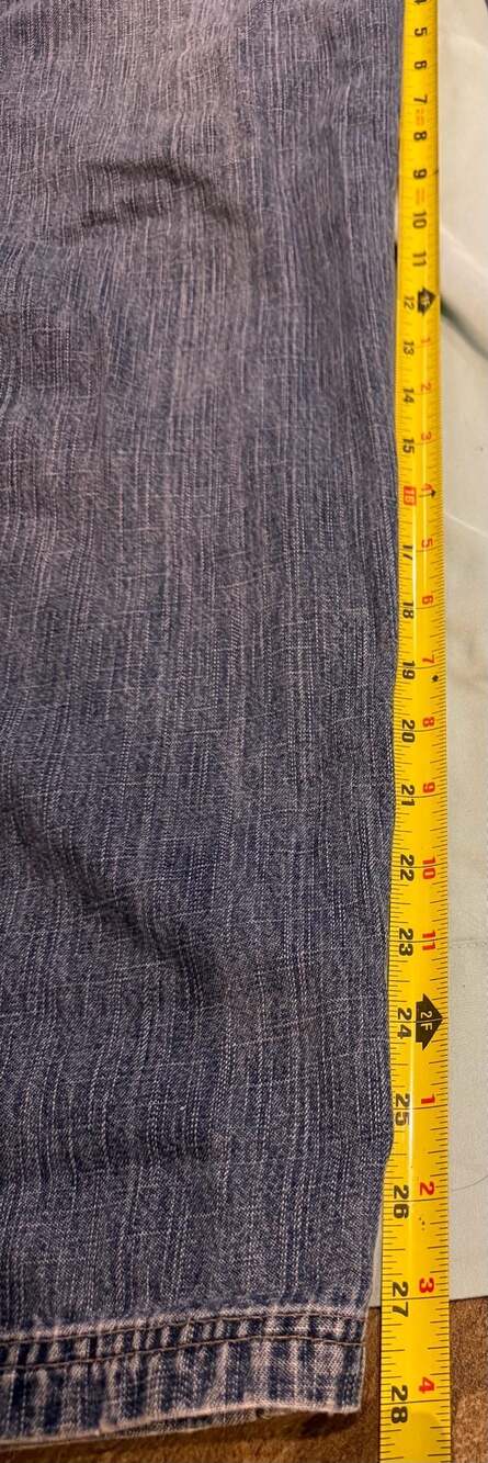 Austin Clothing Co. Vintage Med. Wash Denim Bib Overalls. Farm Rodeo Western. XL - Picture 3 of 8
